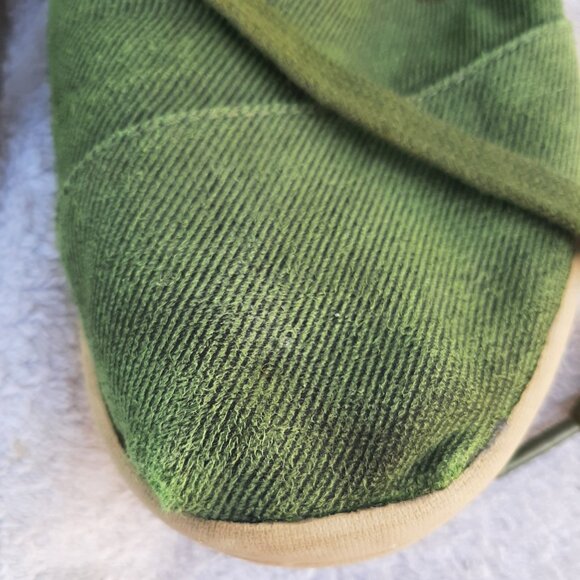 TOMS Highland botas in Highland Green Leopard Fleece women’s size 8.5W - Picture 8 of 12
